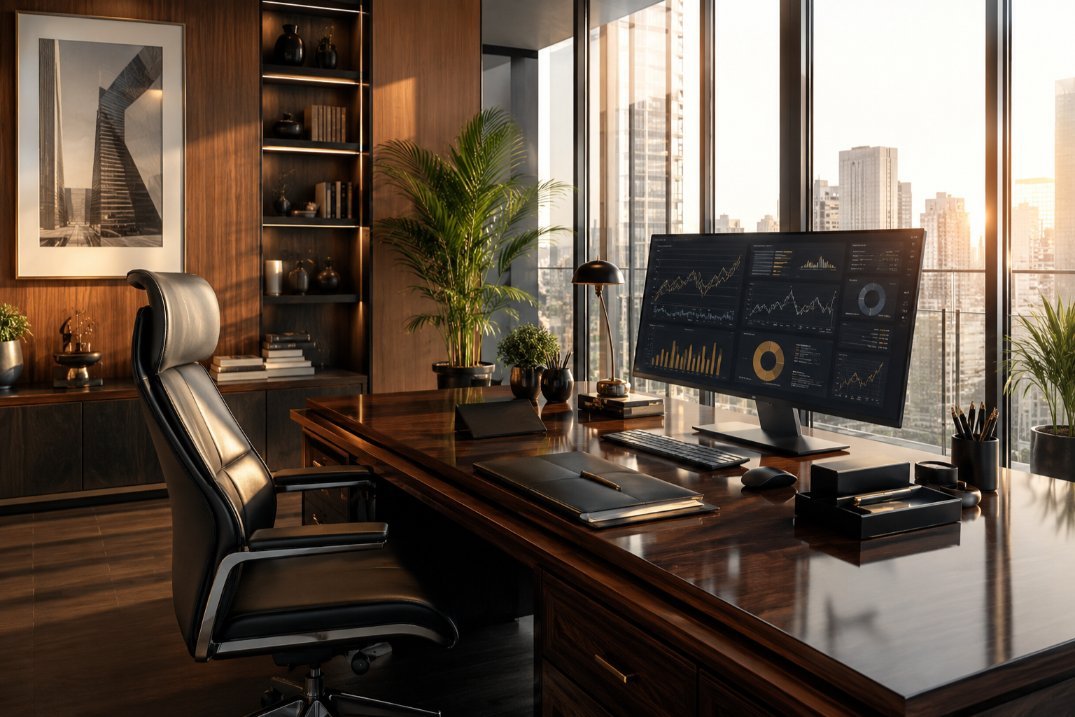 Premium Office Flat Lay