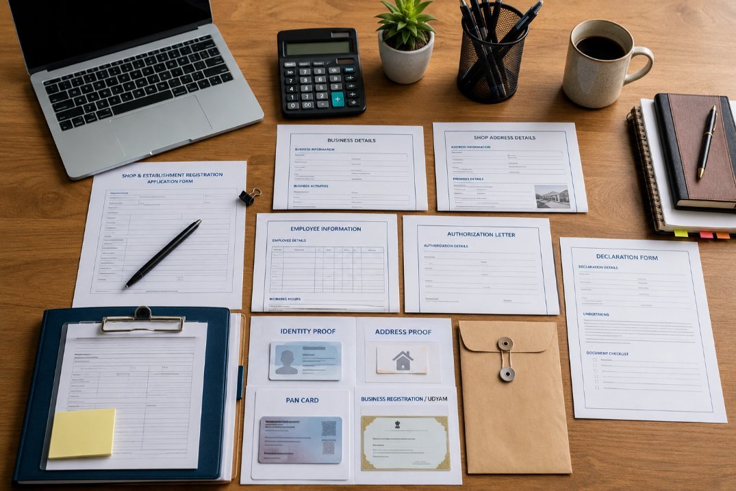 Documents and calculator